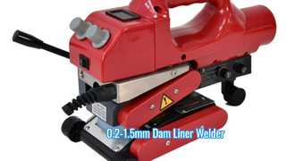 SWT-NS800D 댐 라이너 용접기 용접 1.5mm HDPE 라이너
