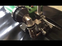 SWT-NS700 HDPE 지오멤브레인 용접기 현장 작업