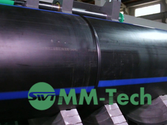 MM-Tech HDPE 파이프 용접용 대형 부트 융합 용접기