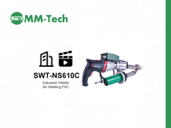 SWT-NS610C 휴대용 추출 용접 총 작업 시범 독일 METABO 모터·1-20mm 범위