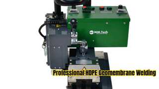 MM-Tech 지오멤브레인 용접기 고속 HDPE 용접