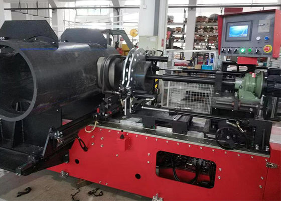 리니어 가이드 방법과 앤티 러스트 안장 Hdpe 관 이음 기계
