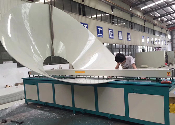 반자동 5000mm Cnc 플라스틱 시트 용접기