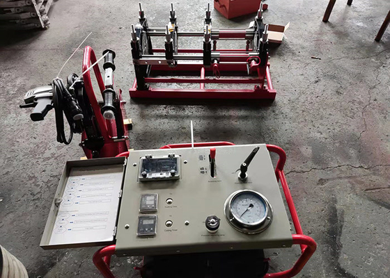 32-160mm Hdpe 파이프 맞대기 융착 용접기 220v