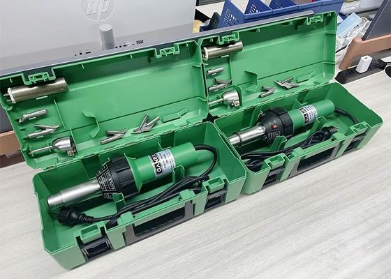 PE / PP / PVC / ABS / PVDF CX1600S 낮은 소음과 다양한 노즐 옵션을 가진 뜨거운 공기 용접기