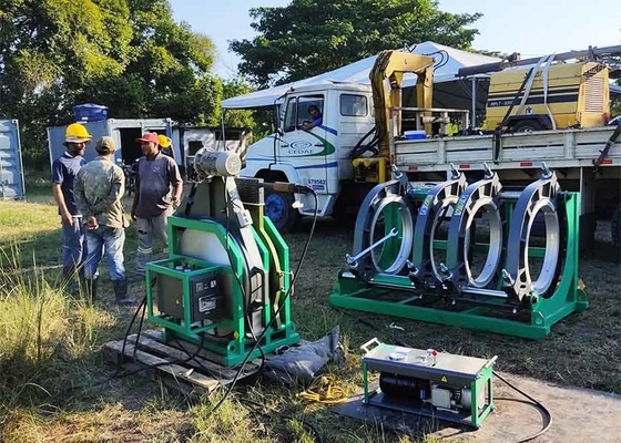 120 바 열융합 Hdpe 파이프 인설 공사 용 용 용접 장비