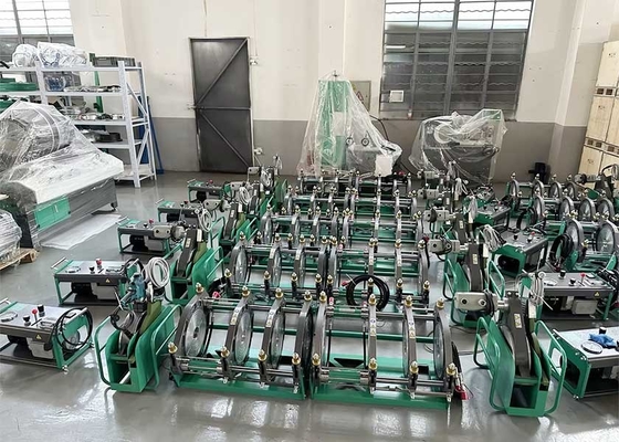 ISO12176 CE 부트 퓨전 용접기 지열 열 펌프용 HDPE 파이프 퓨전