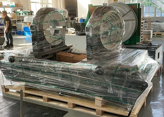공장 내 800mm HDPE 워크샵 피팅 제작 용접 기계