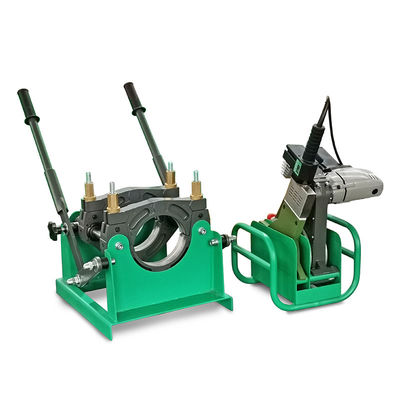Hdpe 파이프 수동 용접 기계 디지털 디스플레이 열 수동 엉덩이 융합 용접 기계 40mm-110mm PE 파이프