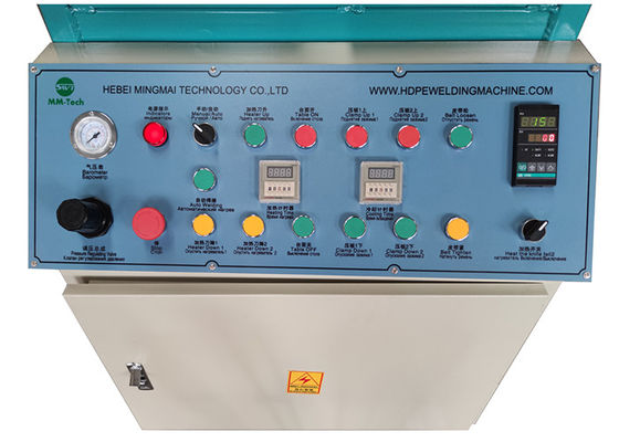 산업적 탱크 시트 맞대기 융착 용접기 1500W DVS PP는 용접되었습니다