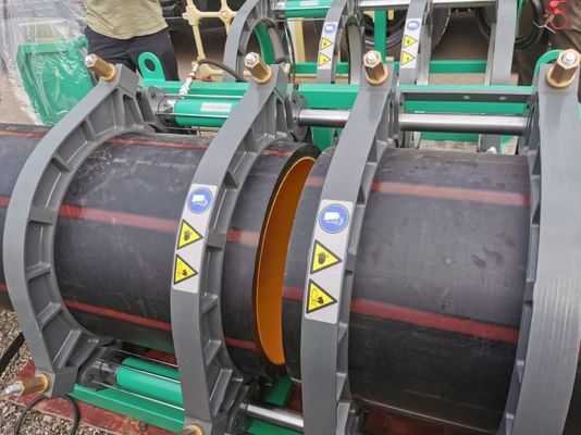 건설 작업을 위한 280mm-500mm HDPE 파이프 맞대기 융착 용접기