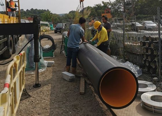 PE PP Hdpe 맞댐 용접기, Hdpe 관 용접기 200mm-450mm