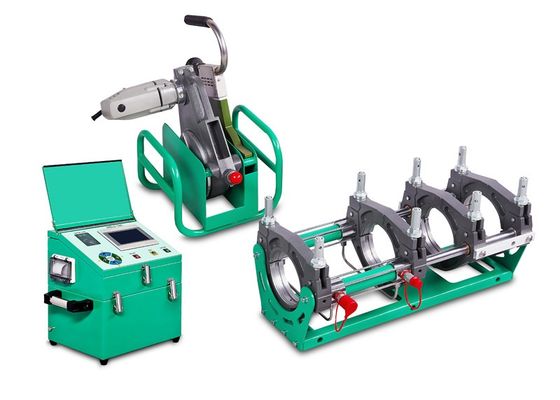 플라스틱 용접 HDPE 파이프 맞대기 융착 용접기 90mm-250mm