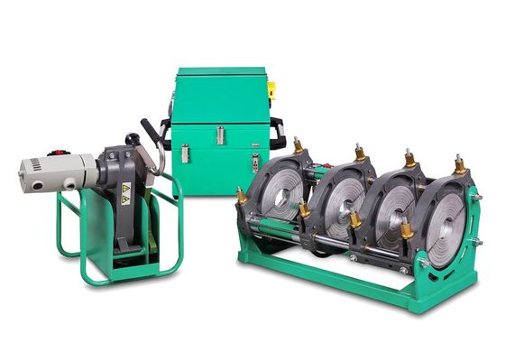 230V HDPE 파이프 맞대기 융착 용접기 자동 모델 90mm-315mm명