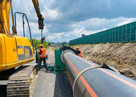 Hdpe 파이프를 위한 구조 작업장 수력 맞대기 융착 용접기