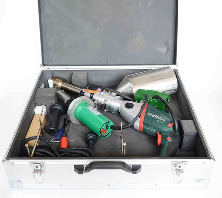 220V PE PP 파이프 그랜 엑스트루션 용접 총 8kg 1600W 뜨거운 공기 전력