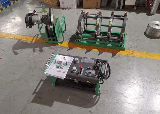 Hdpe 파이프 CE를 위한 2시 8분 수력 퓨젼 용접기는 증명했습니다