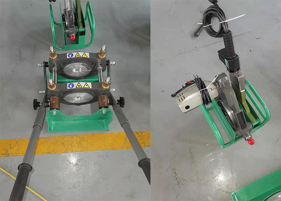 220V 50Hz 40-110mm PE 파이프 설명서 맞대기 융착 용접기