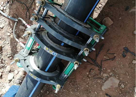 0 클램프 수력 Hdpe 파이프 맞대기 융착 용접기