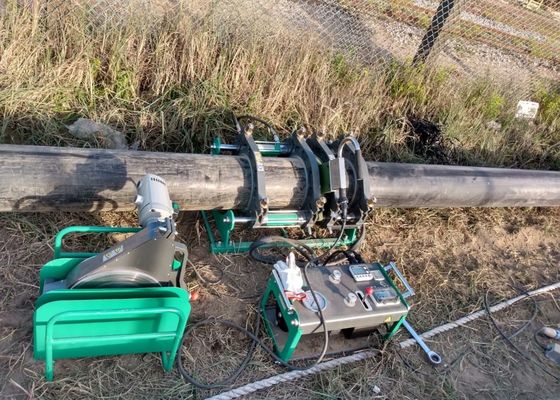 110 밀리미터 Hdpe 폴리 맞대기 융착 Pe 관 용접기