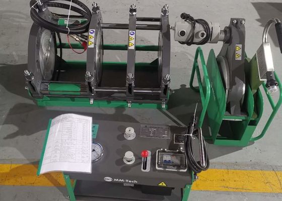 파이프 연결 2.3 kw 40 밀리미터 매뉴얼 맞대기 융착 용접기