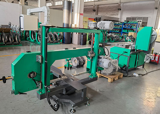 작업장 분야 안장 융합 관 이음쇠 기계 Hdpe 제작
