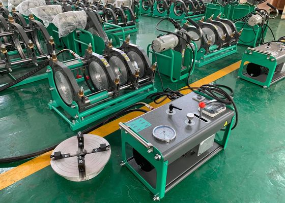 500-800mm Pe 플라스틱 자동 HDPE 엉덩이 융합 기계
