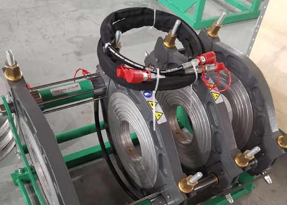 자동 200mm Hdpe 파이프 맞대기 융합 용접기