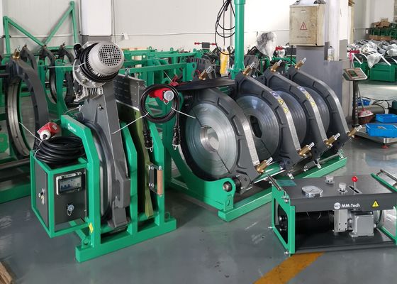 플라스틱 PE Hdpe 파이프 400v Buttfusion 기계 자동