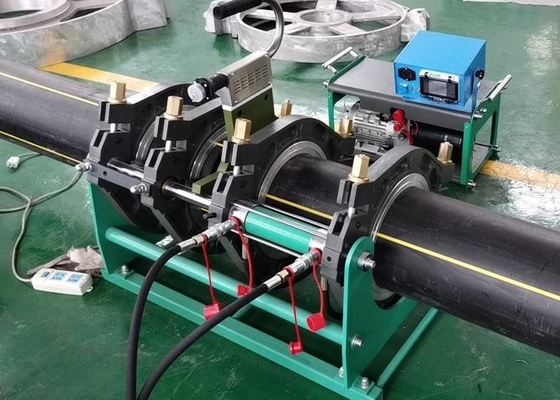 380v Hdpe 관 저잡음 유압 맞대기 융해 용접 기계
