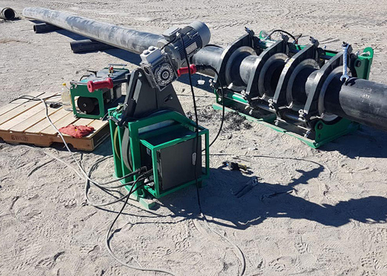 Ce를 접합하는 기계 파이프를 용접하는 450 밀리미터 Hdpe 수력 맞대기 융착