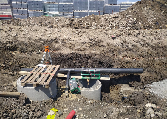 280 밀리미터 동안 Hdpe 수력 맞대기 융착 용접기