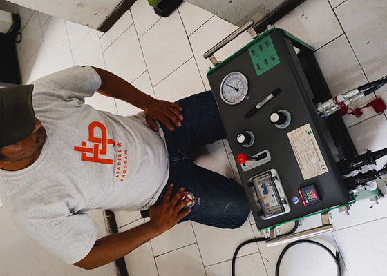 90 - 315 밀리미터 수력 Hdpe 관 용접기 맞대기 융착