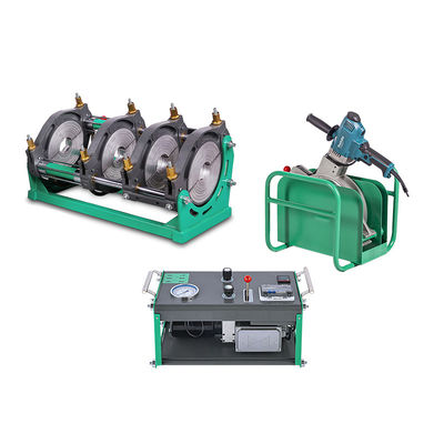 SWT - V250 / 90H 자동 열융착 PE 파이프 맞대기 용접기 PE 파이프 융착 용접기