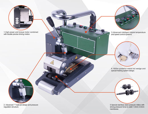 SWT-NS900D PP PVC 차수막 용접공, 허풍 용접기